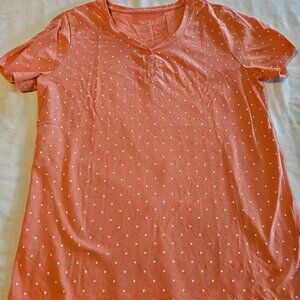 Polka Dot Orange Top